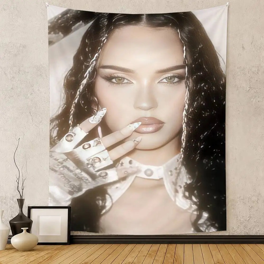 D-Daniela K-Katseye Gnarly Group Flag Digital Printing Banner for Garage Wall Out Door Decoration
