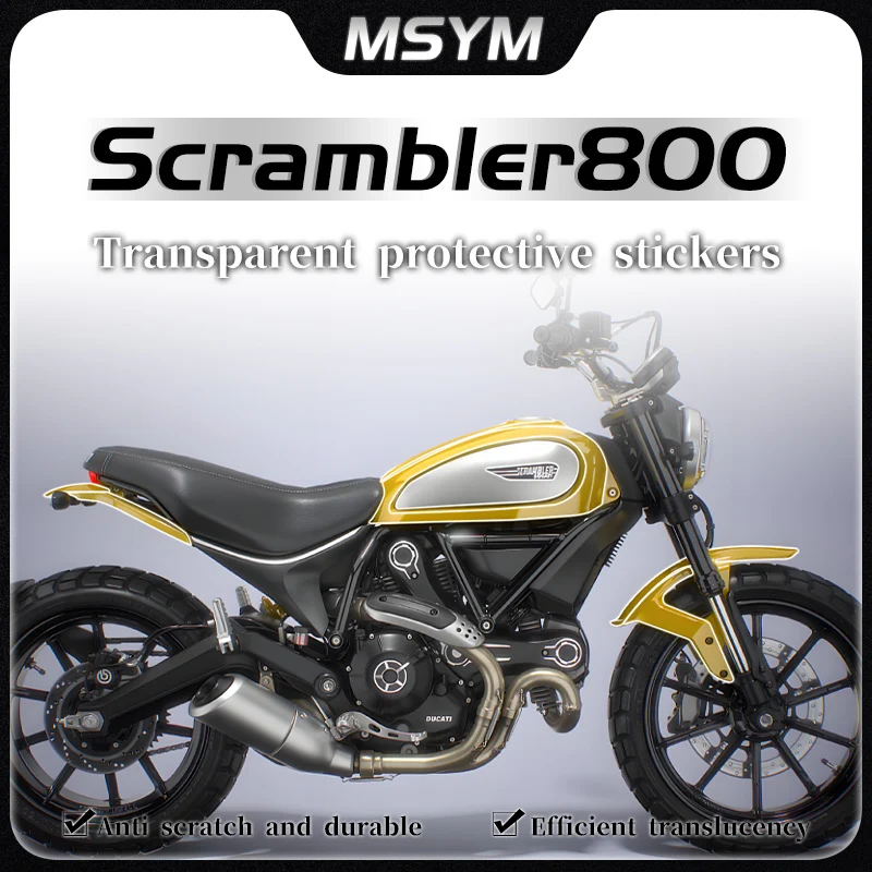 

For Ducati Scrambler800 SCRAMBLER 800 scrambler800 Protective fuel tank film invisible car wrap modification