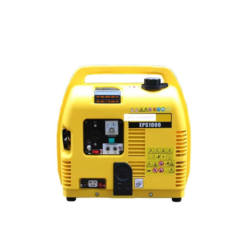 

EPS1000 Portable Household Gasoline Generator Home Small Silent Generator Single Phase Gasoline Generator 1000W 220V 88CC 4.2L
