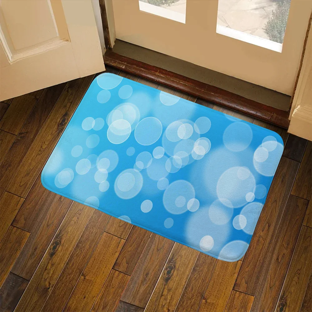 

Bubbles Kitchen Foot Mat Aesthetic Room Rug Entrance Carpet Front Door Mat Outdoor Home Garden Bedroom Mats Things to the Room