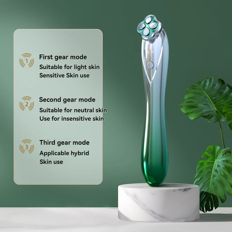 Dispositivi per la bellezza degli occhi a radiofrequenza EMS Sollevamento degli occhi a microcorrente per schiarire le borse degli occhi Strumento di bellezza per massaggio delle linee sottili