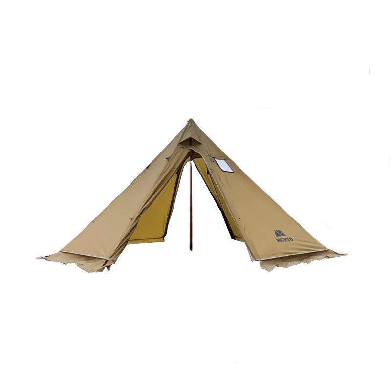 

ZJW STLF High Quality Lightweight Octagon Shape Teepee Hot Tent with Stove Jack Snow Skirt for Winter Camping Hunting TX400PRO