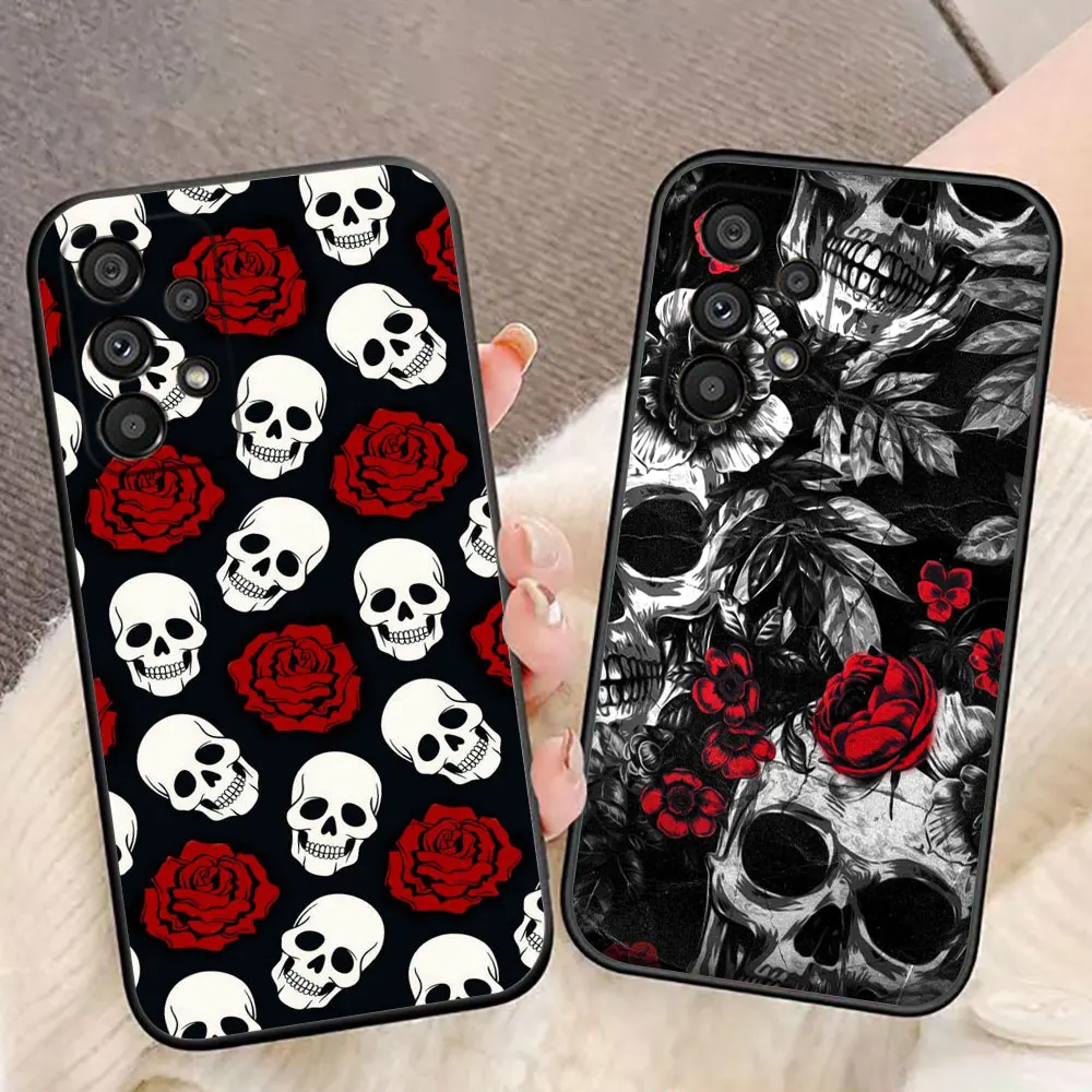 Skull Flower Art Me…
