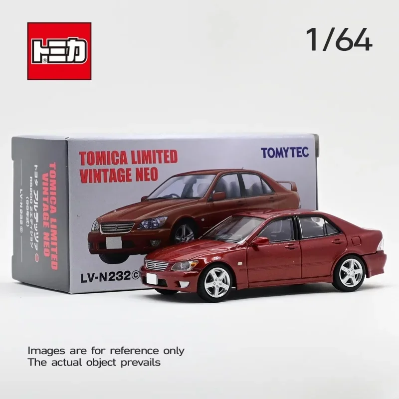 TOMICA TLV 1:64 LV-N232c Toyota RS200 Biting Shark,alloy die-cast static miniature car Tide Play model,Boy toy Adult Collection.