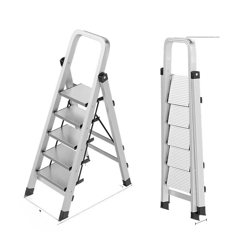 

Ladder Household aluminum alloy stainless steel herringbone