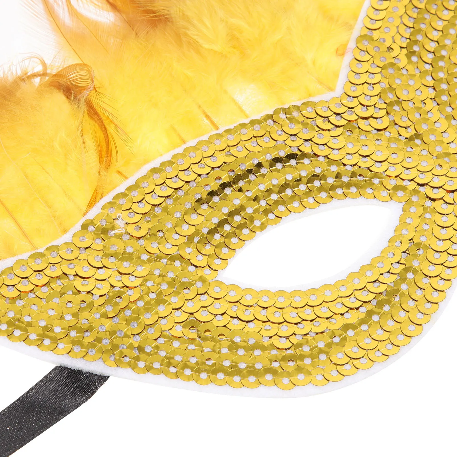 

Sequin Mask Gift Cosplay Masquerade Accessories Makeup Creative Decorative Masks Women Plastic Party Supplies Maskquerade Props