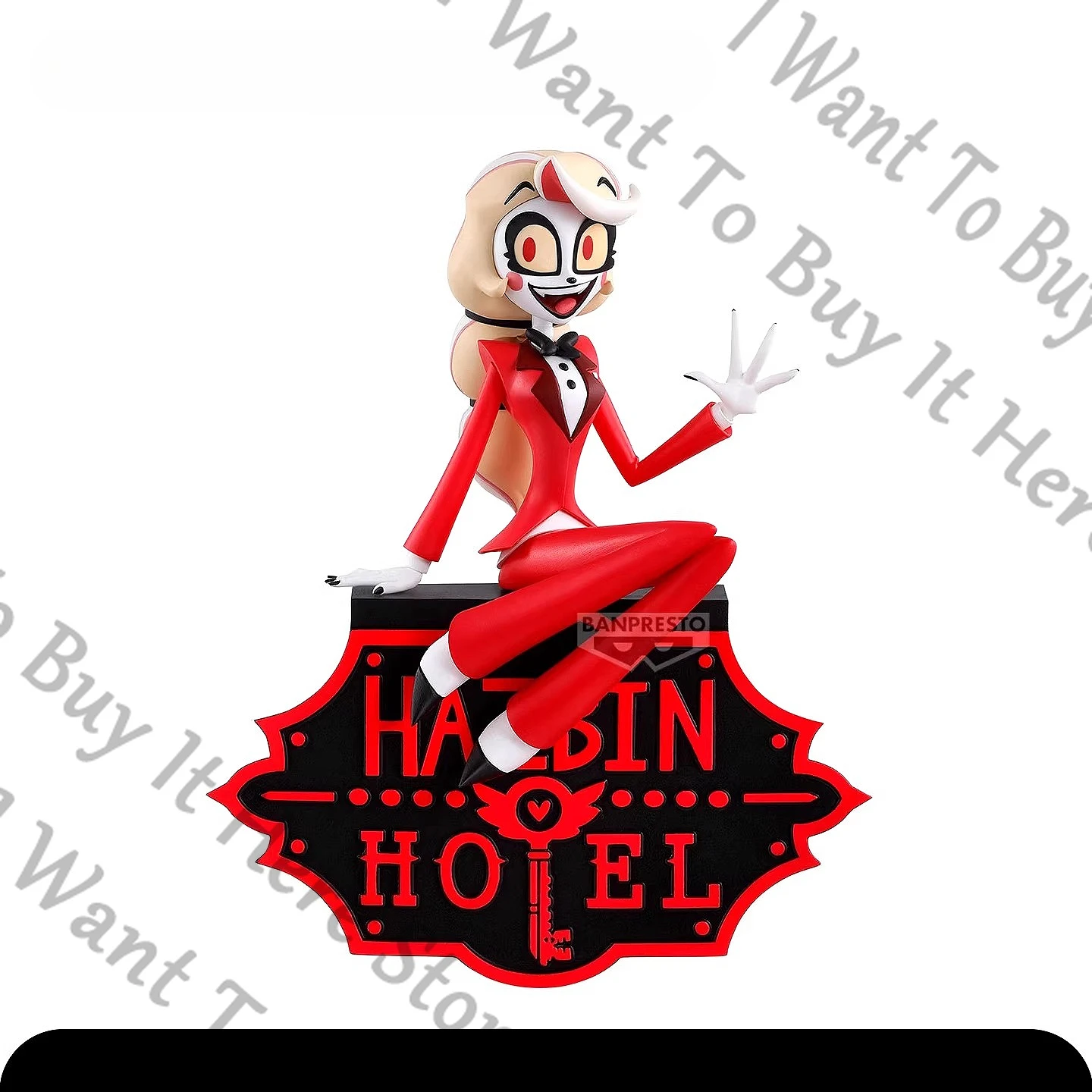 

Genuine Anime Hazbin Hotel Charlie Morningstar Cosplay Cartoon Figures Model Garage Kits Girl Statue Collection Accessories Gift