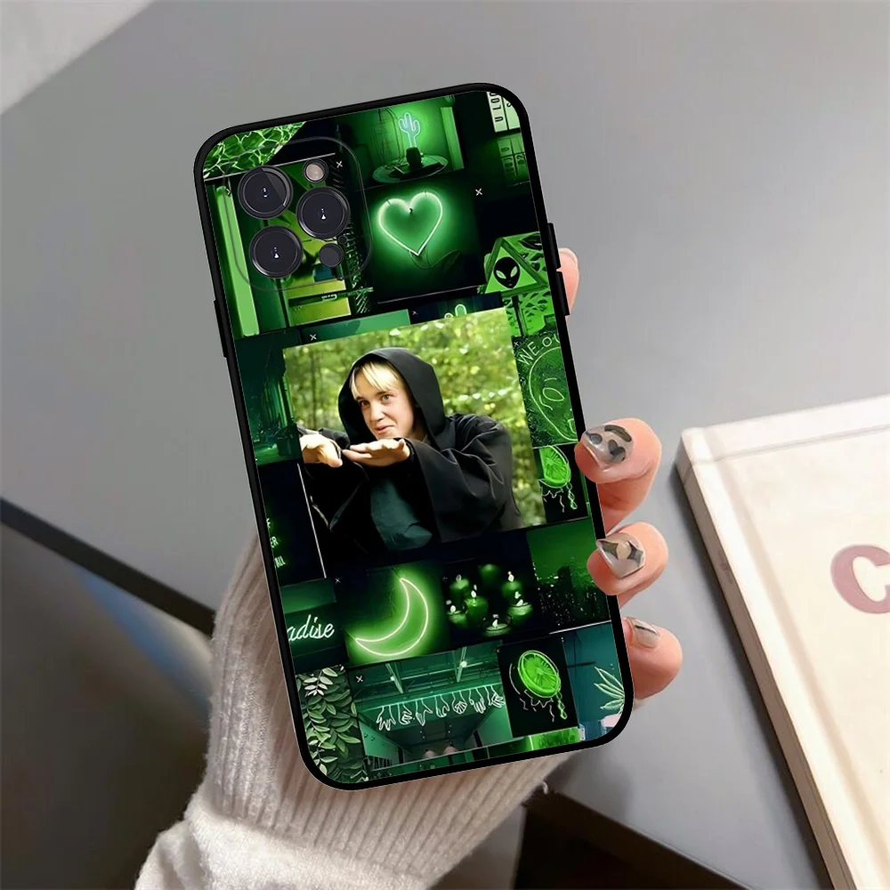 D-Draco M-Malfoy Phone Case Silicone Soft for iphone 16 15 14 13 12 11 Pro Mini XS MAX Plus X Cover