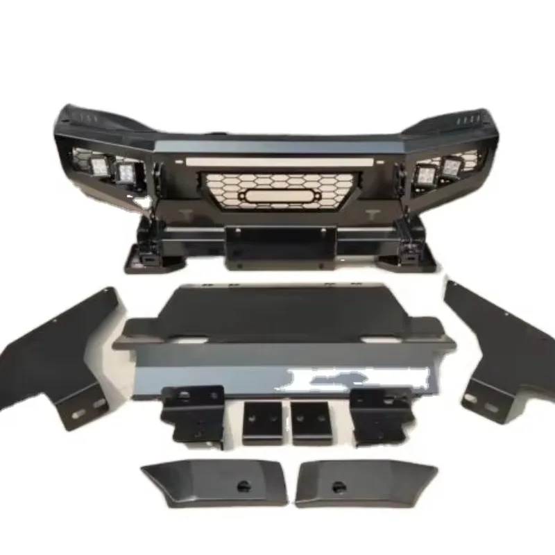 

Hot Sale Pick Up 4X4 Car Accessories Steel Bull Bar Bumper For Toyota Rocco 2018+