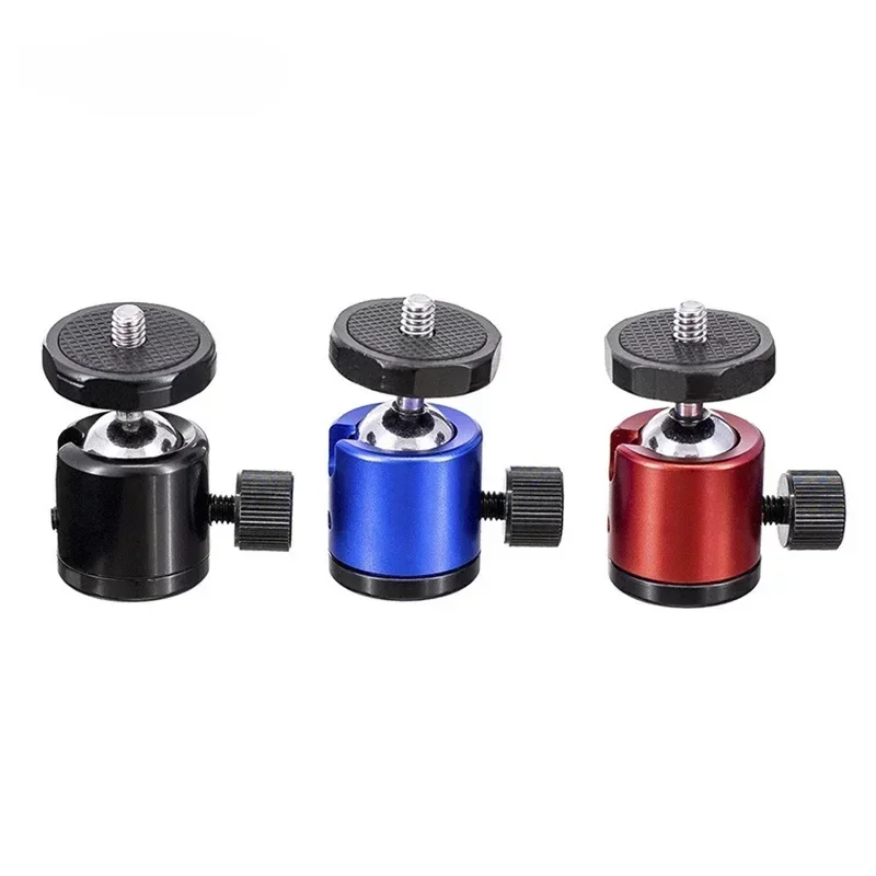 Small Ball Head Tripod Ballhead Adapter 360° Rotation With 1/4