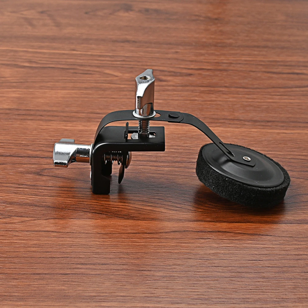 

Metal Tone Control Replacement Snare Noise Reduction Felt Metal Mute Clip-On Design Portable Practice Accessory Home Drum Parts