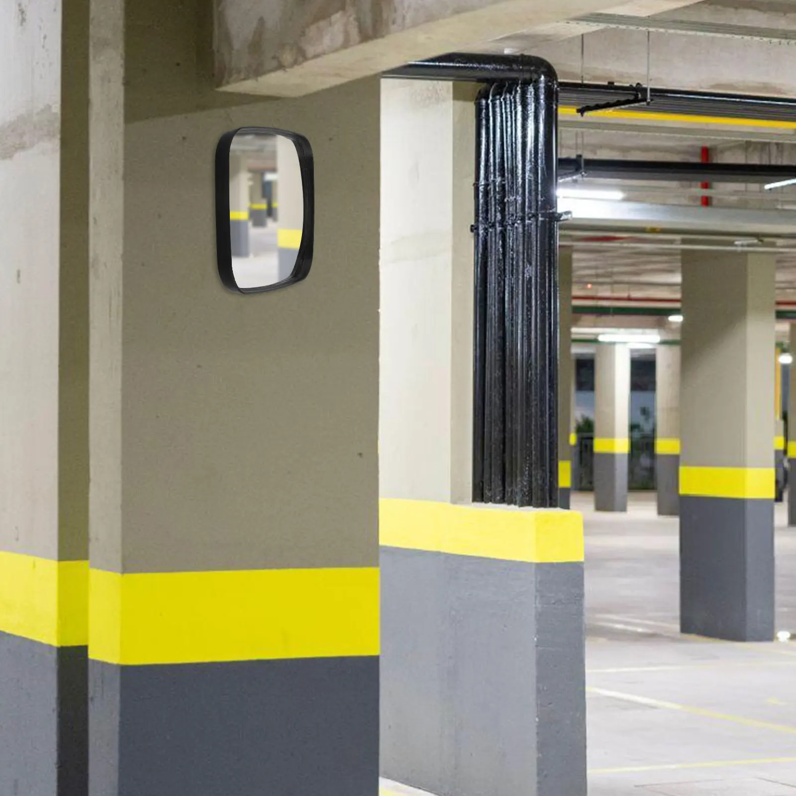 

Квадратное безопасное выпуклое зеркало для наблюдения за слепыми зонами, легкое, для внутреннего использования, для обеспечения безопасности на дорогах и в супермаркетах