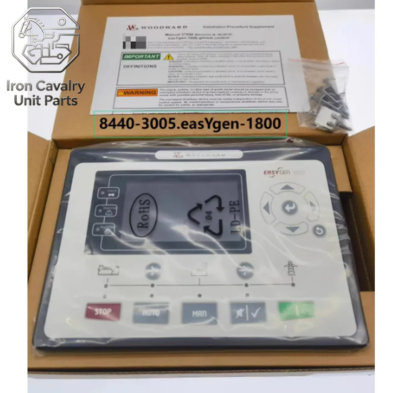 8440-3005 Woodward original Easygen-1800 generator set controller Amf+independent automation+J1939+RS485+USB+Ethernet