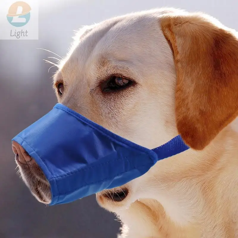 Dog Muzzle 5Sizes Anti-Biting Anti-Barking Pet Muzzle Adjustable Anti-Chewing Dog Muzzle Mouth Cover For Small Medium Large Dog