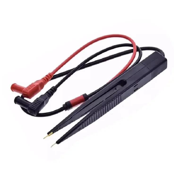 Multimeter Probe Patch Capacitor Inductor Probe LCR Patch Clamp SMD Test Pens Tweezer Type Test Clip