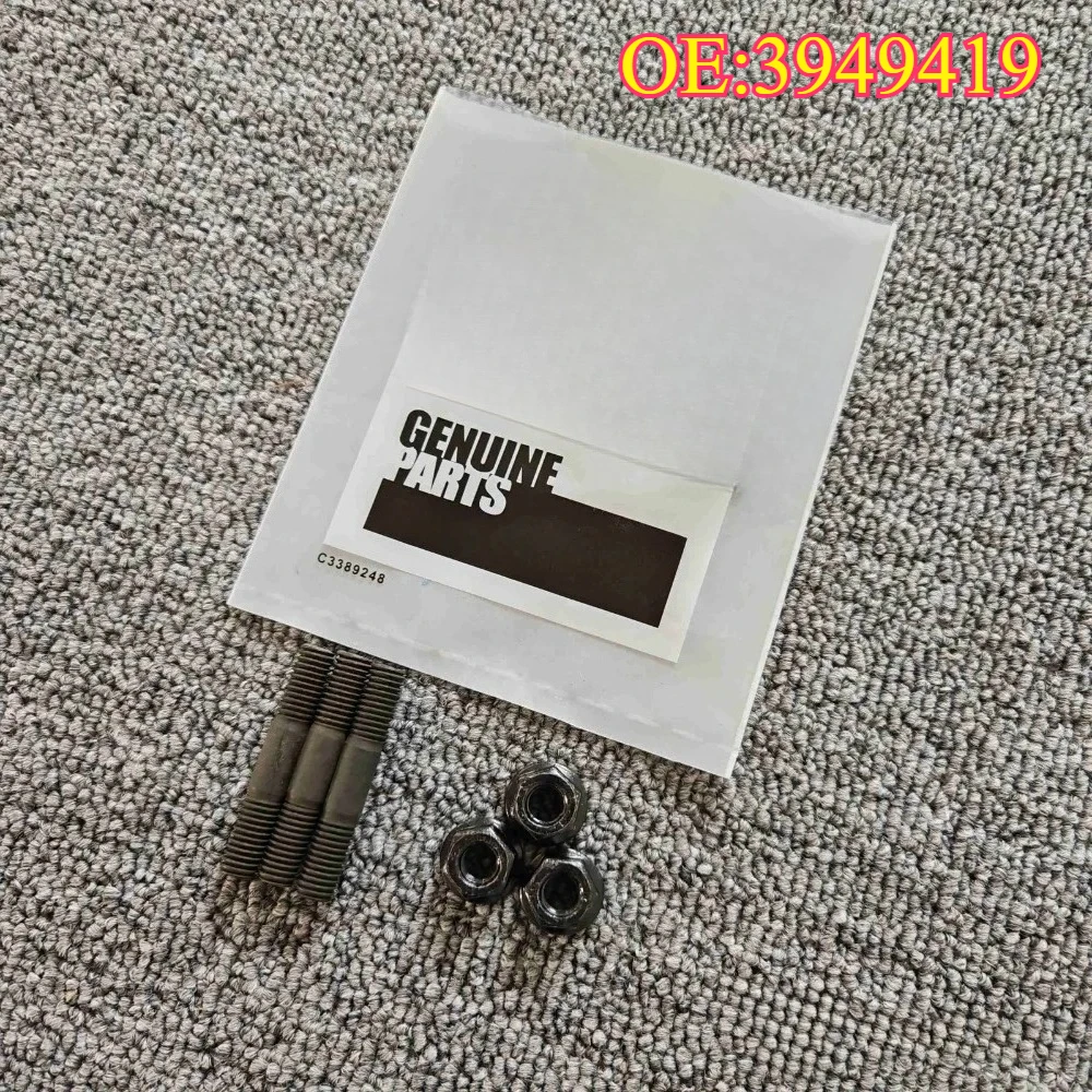 

High quality New For 3pcs 3949419 For 03-18 2500 5500 5.9L 6.7L 3949419 Bolt&Studs