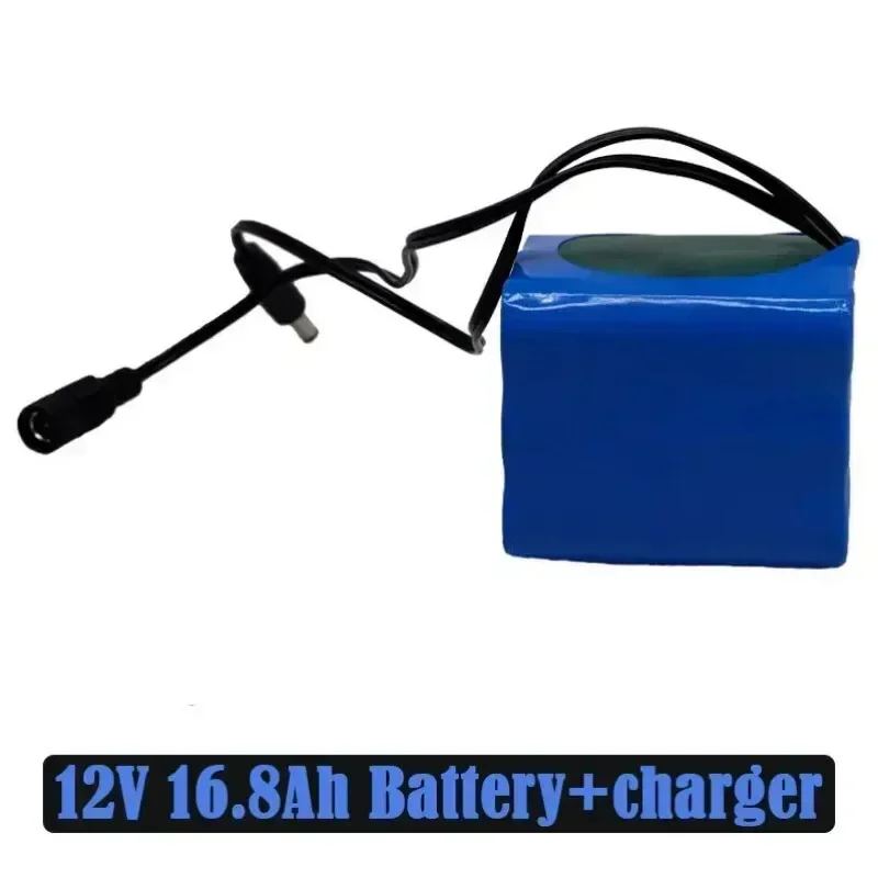 3S3P 12V 16800 mAh 18650 Rechargeable Battery 12V with BMS Lithium Battery Protective Panel + 12.6V Charger  electric scooter