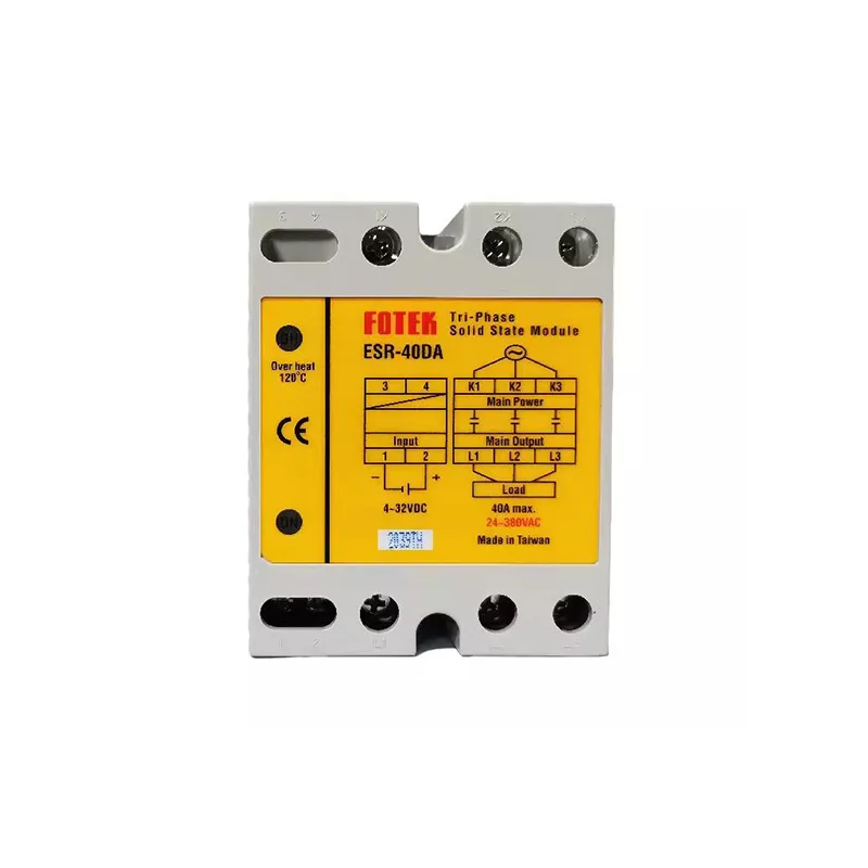 

Original ESR Three Phase Solid State Relay ESR-25DA ESR-40DA ESR-60DA ESR-80DA ESR-100DA