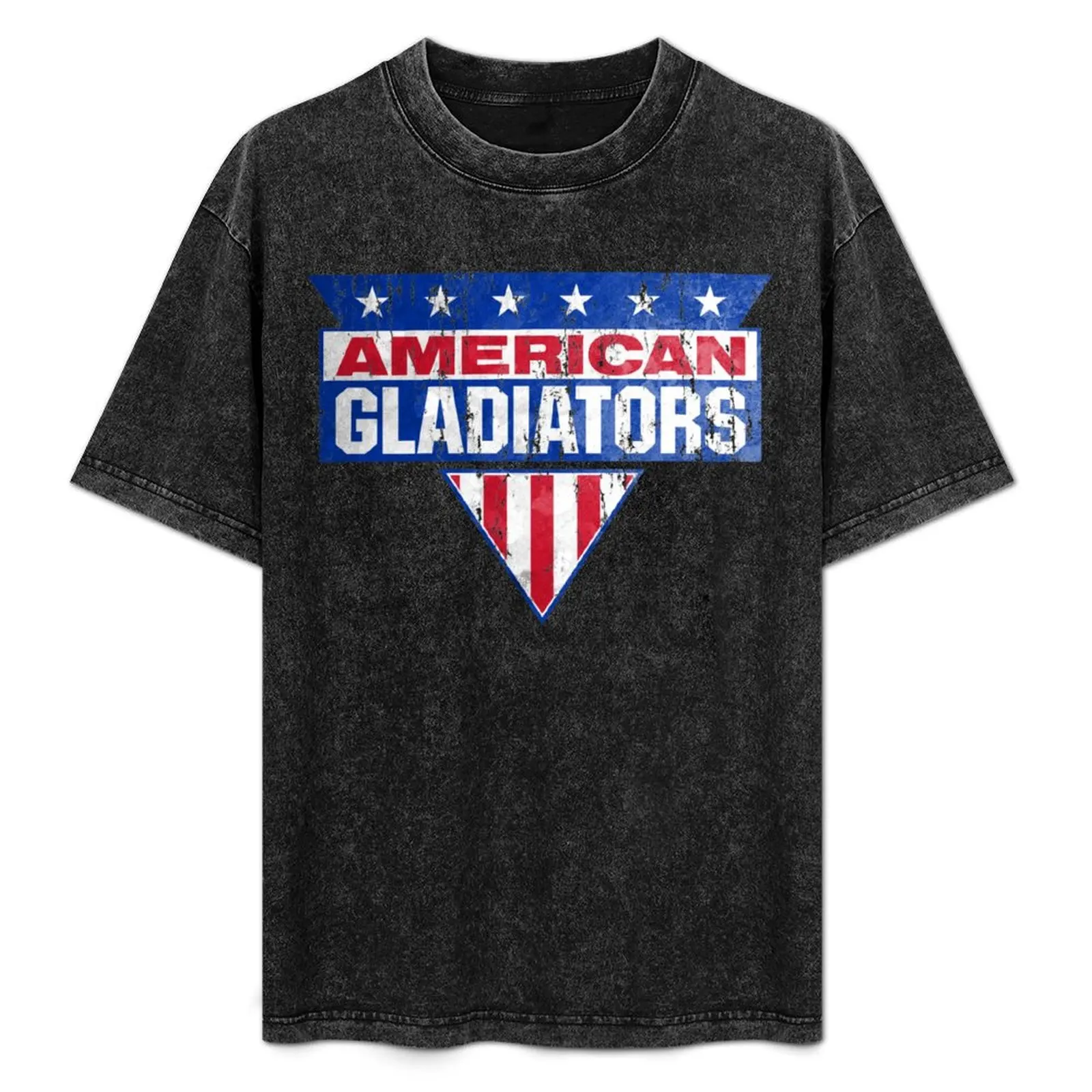 

American Gladiators T-Shirt Plus Size Summer Short Sleeve T-Shirt