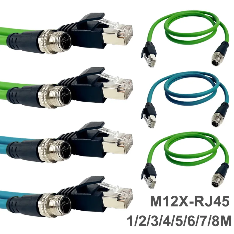 M12 8Pin RJ45 Ether… - image