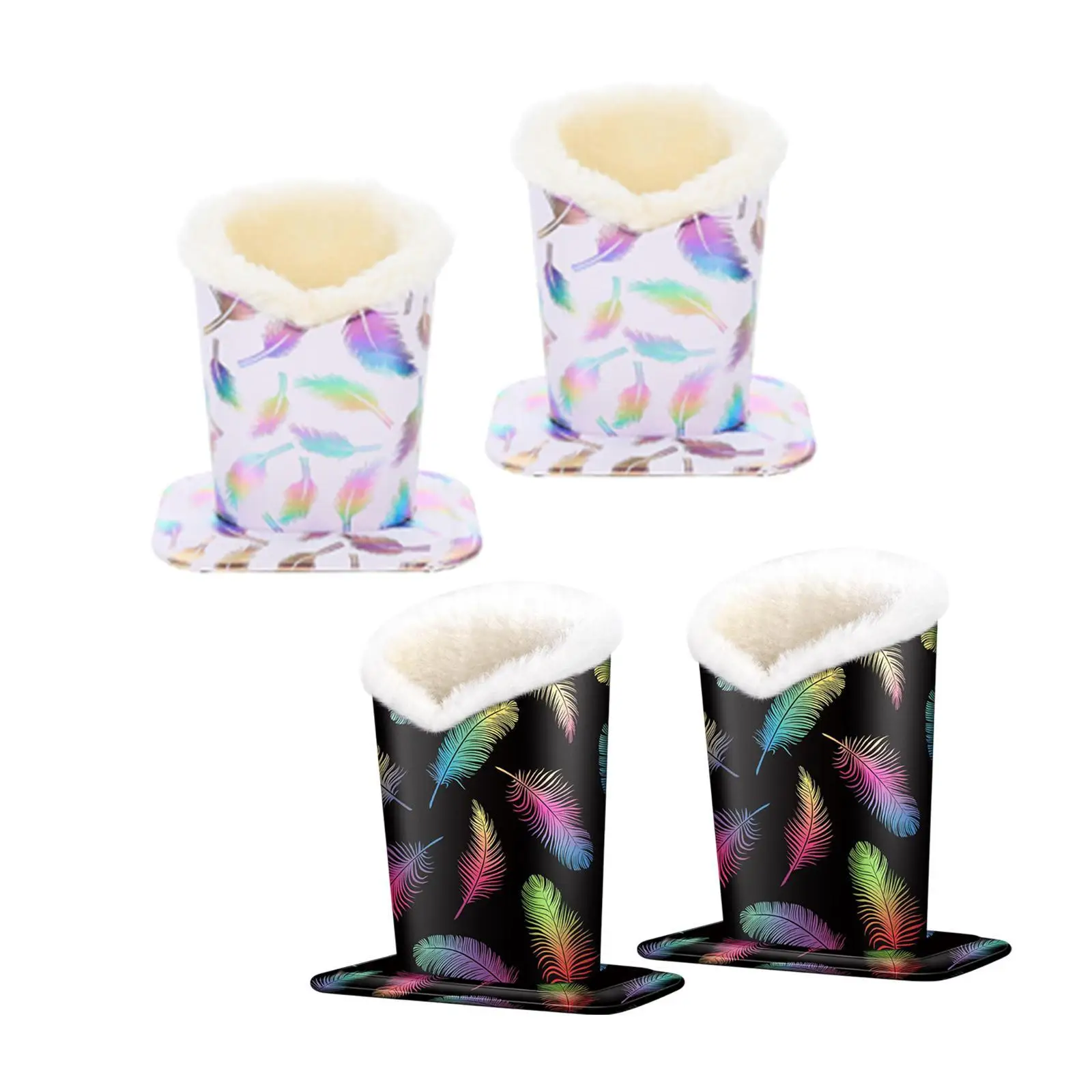

2 Pieces Glasses Holders Versatile Organizer for Bedroom Living Room Home