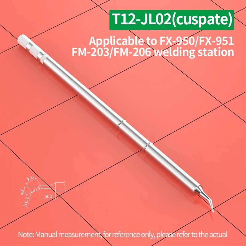 High quality T12 soldering tips Heating Core Integrated T12-B I BL ILS  Universal Fx951 DIY Soldering Station