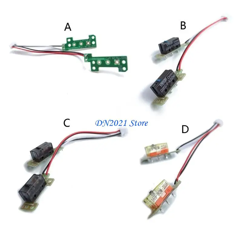 F3KE Gaming Mouse Micro Switch Button Board Kailh for GM 8.0 / TTC 80M/ Blue Dot For G304 G305 Left Right Mouse Buttons