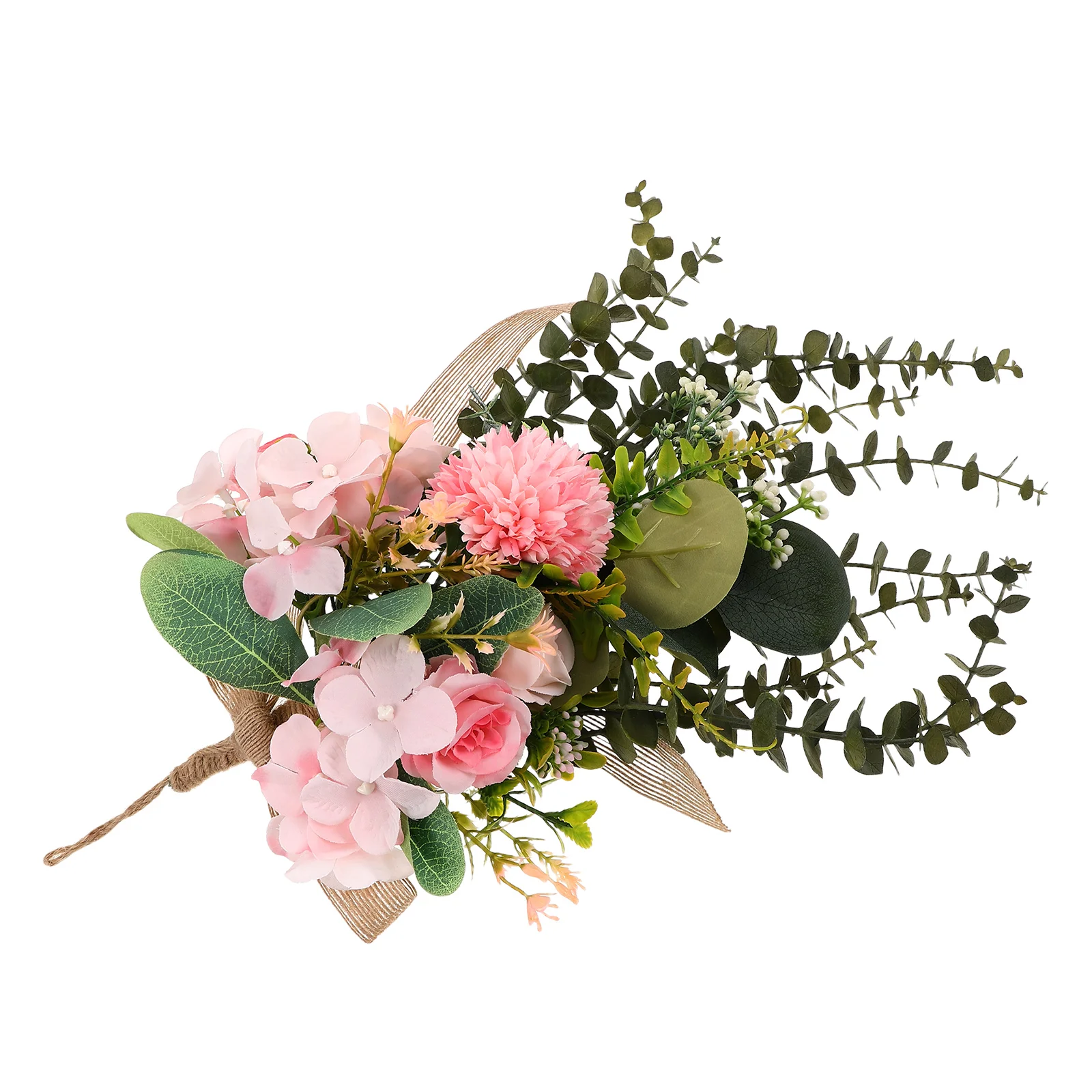 

Forest-style Fake Flower Decoration Eucalyptus Stems Artificial Chrysanthemum Wreaths Flowers