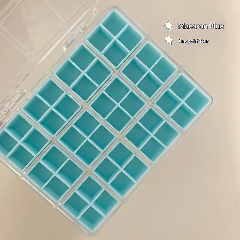 24/36/48 Fächer Nageldekoration Zubehör Aufbewahrungsbox Transparente Schmuck- und Ohrring-Displaybox Aufbewahrungsbehälter – Detail 10