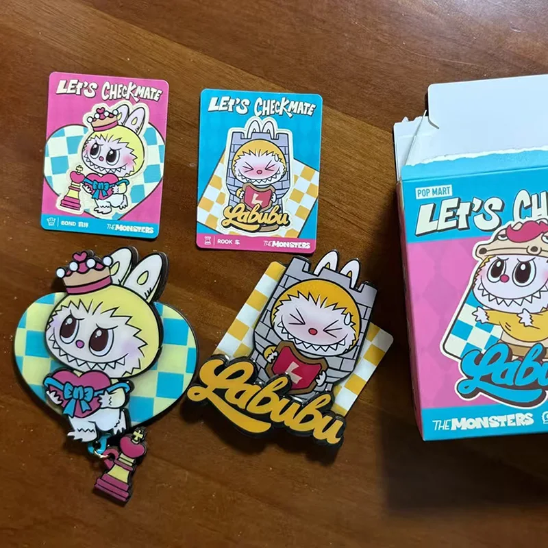 

POP MART THE MONSTERS Let's Checkmate Series-Fridge Magnet Blind Box Mystery Box
