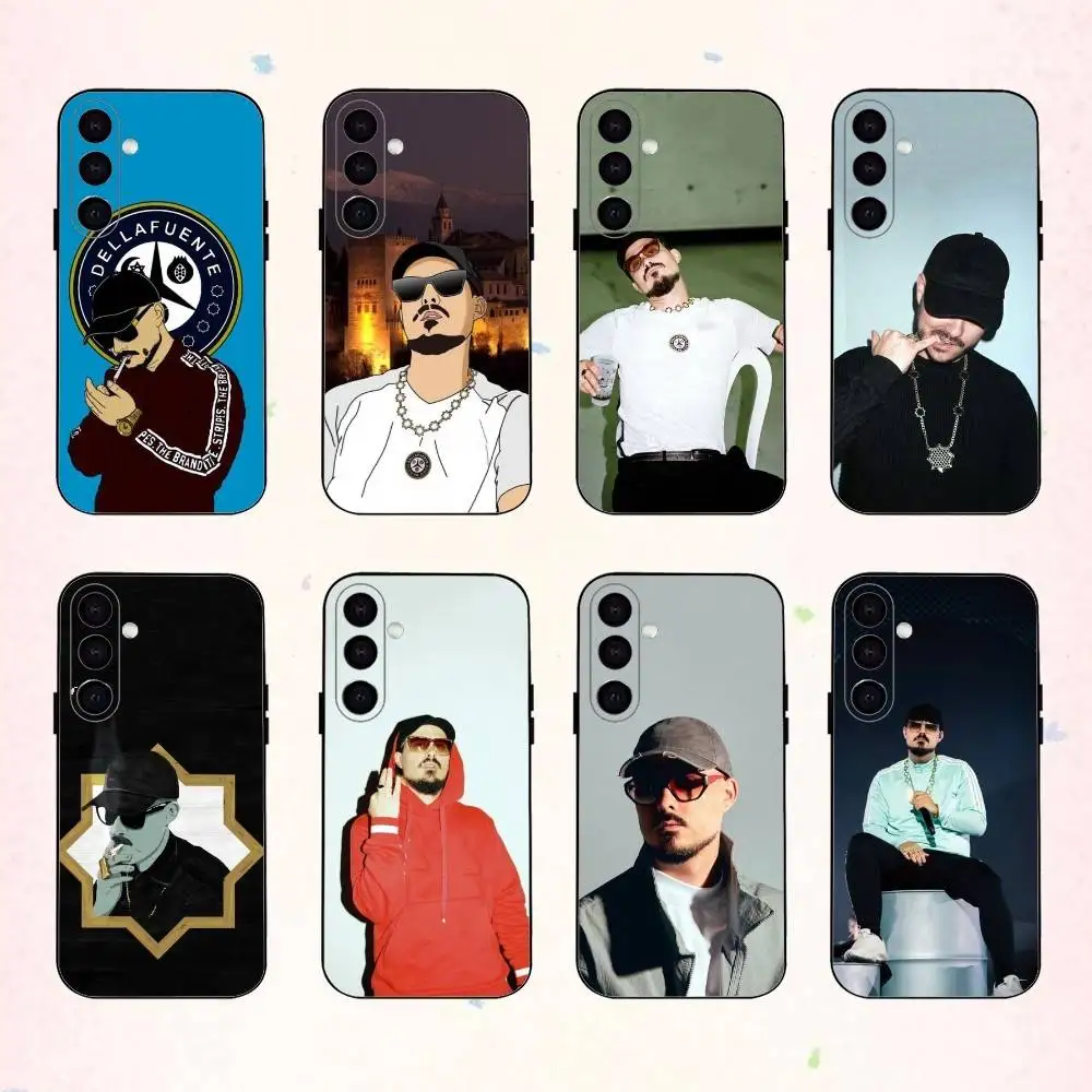 Cool Singer D-Dellafuente  phone Case For Samsung Galaxy A73,A72,A71,A70,A53,A52,A51,Others Soft Black Shell
