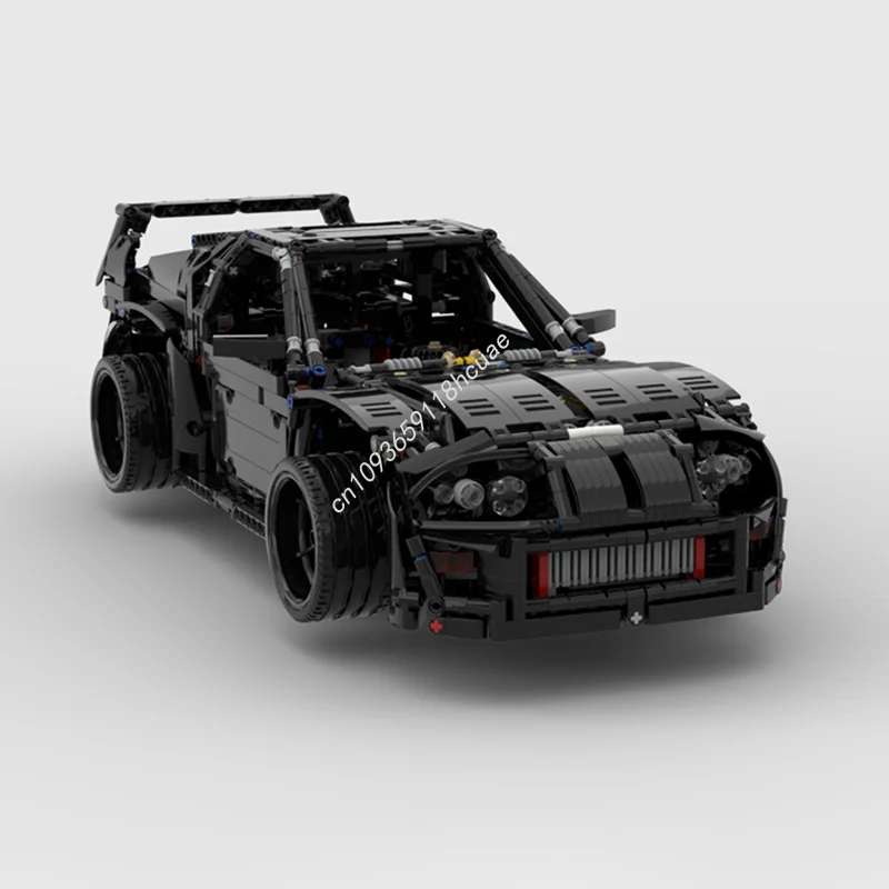 ตัวต่อ MOC โตโยต้า ซูปรา 1897 ชิ้น แบบจำลองทางเทคนิค ของขวัญคริสต์มาส ของเล่นตัวต่อ DIY สำหรับการศึกษา ของเล่นเด็ก ของขวัญวันเกิด