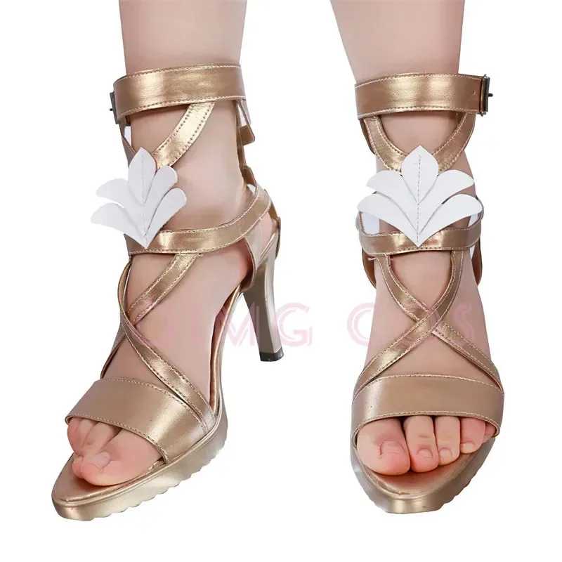 Honkai Star Rail Aglaea Cosplay Shoes Chinese Anime Style Halloween for Game
