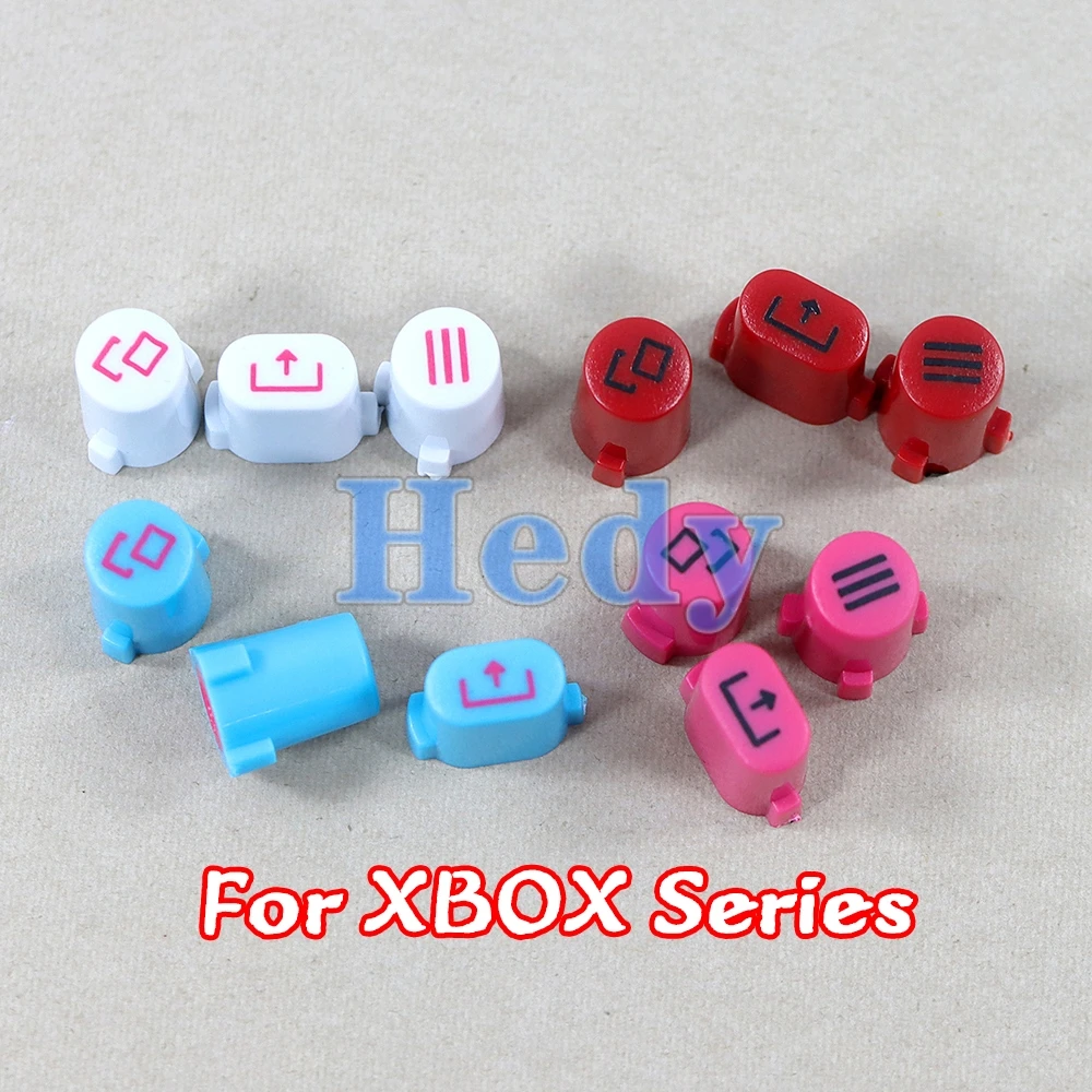 Xbox 시리즈 S X 게임 핸들 컨트롤러 공유 선택 메뉴 홈 시작 반환 뒤로 키 버튼 교체 용 1 세트