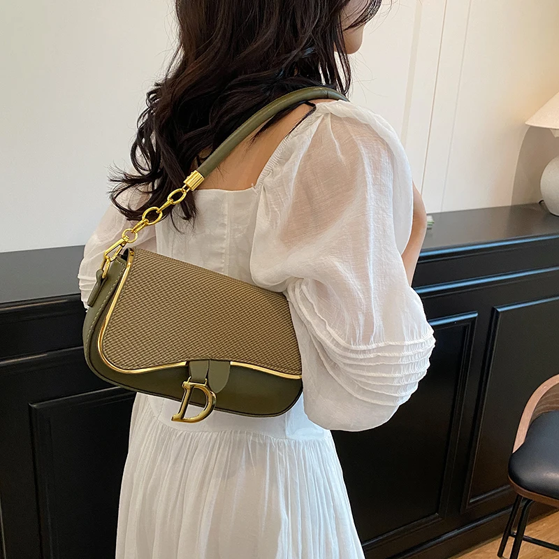 

Famous Fashion Crossbody Bag For Women High-Quality Design Leather Shoulder Bag Paris Style Adjustable Shoulder Strap Purse
