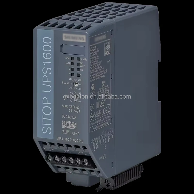 Uninterruptible power supply Original UPS1600 DC 24 V/10 A, with IE/PN 6EP4134-3AB00-2AY0