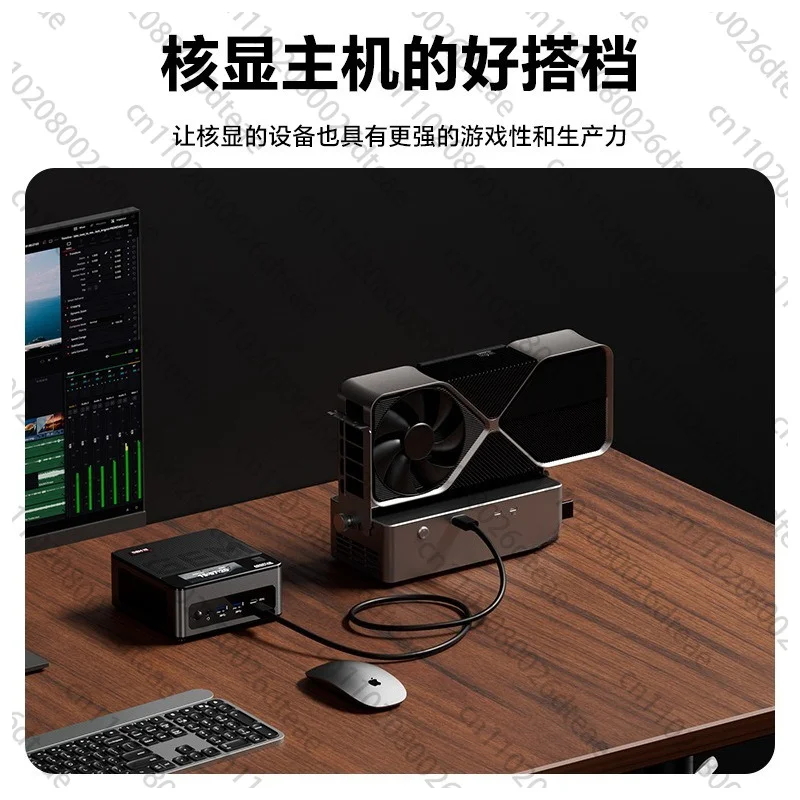 GPU Dock OCuLink USB4 Port External Graphics Card Docking Station Built-in 800W Supply