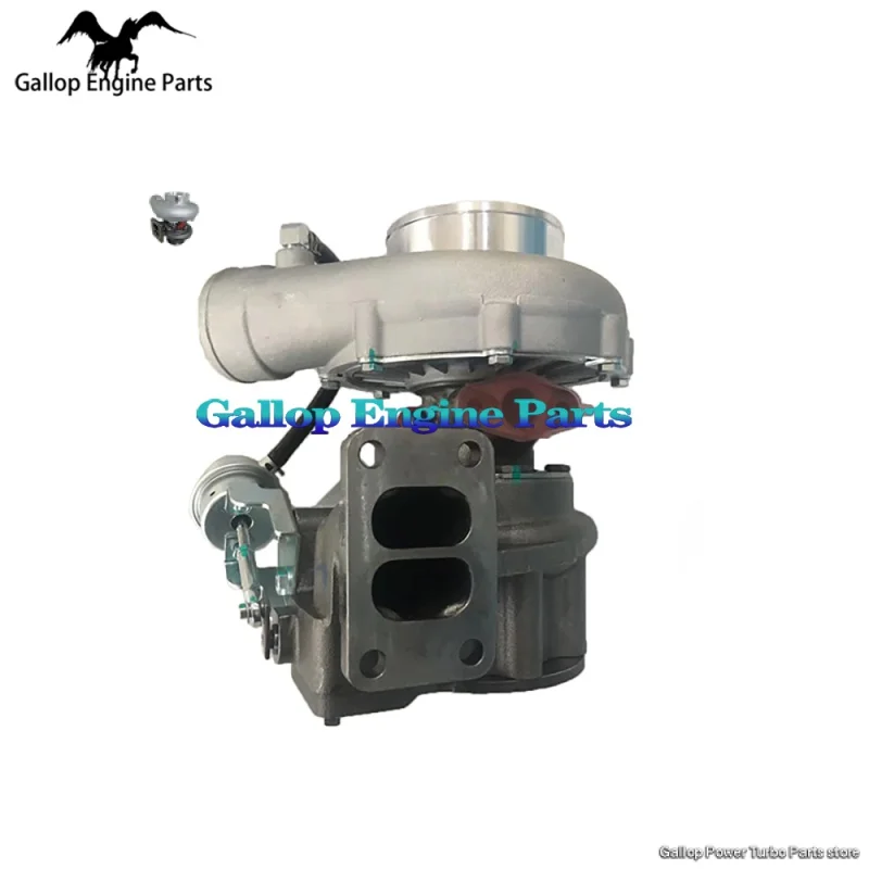 Turbo HP76-3 J2000- 1118100 A-502 J2000 1118100 A 502 J 20001118100 Turbocompresor A502 para motor Yuchai 6105 Enlace de entrada grande