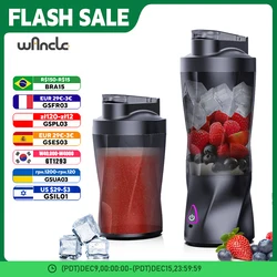 Electric Portable Juicer Fresh Fruit Mixer 700ML Multifunctional USB Rechargeable Shakes Smoothie Blender Outdoor Mixing Cup