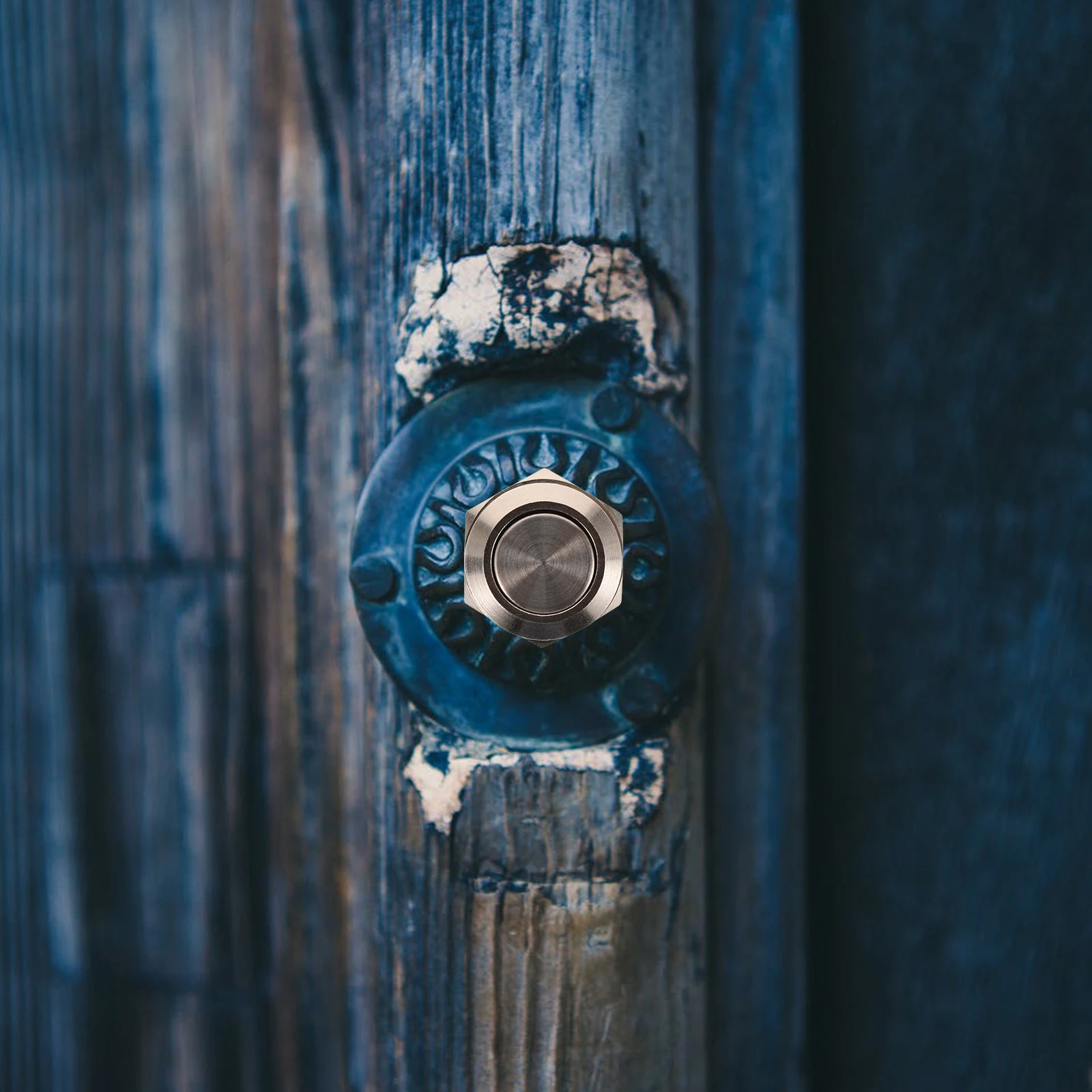 2Pcs Durable Wired Doorbell Button Replacement Easy Install Chime Button Kit