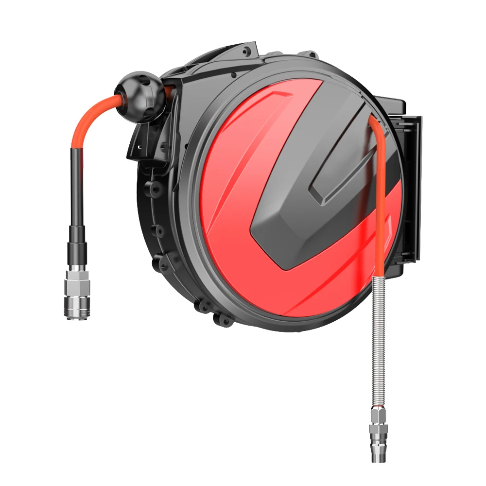 1988 Air Drum Automatic Telescopic Recovery Winder Air Pump Pu Yarn Clamping Car Wash And Beauty 8X5X5 PU tube+dust gun