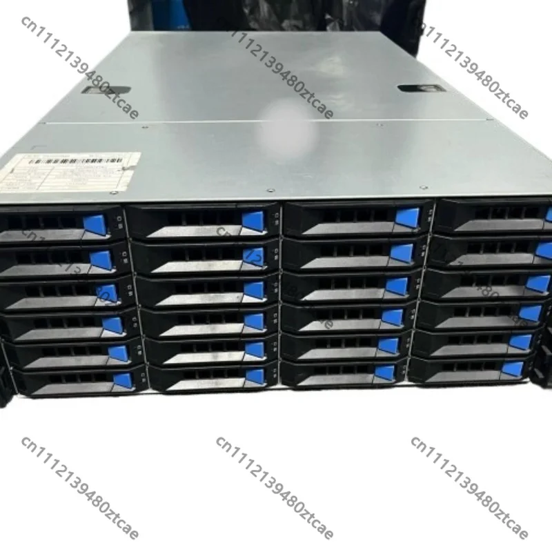 Repairable 24‑Bay 3.5 Hot‑swap 4U Server with X99 Dual‑way Motherboard Dual Cooling System