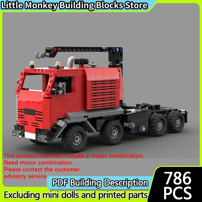 

Popular Game Model MOC Building Bricks Heavy-Duty Off-Road Truck Modular Technology Children Holiday Gifts Assemble Toys Suit