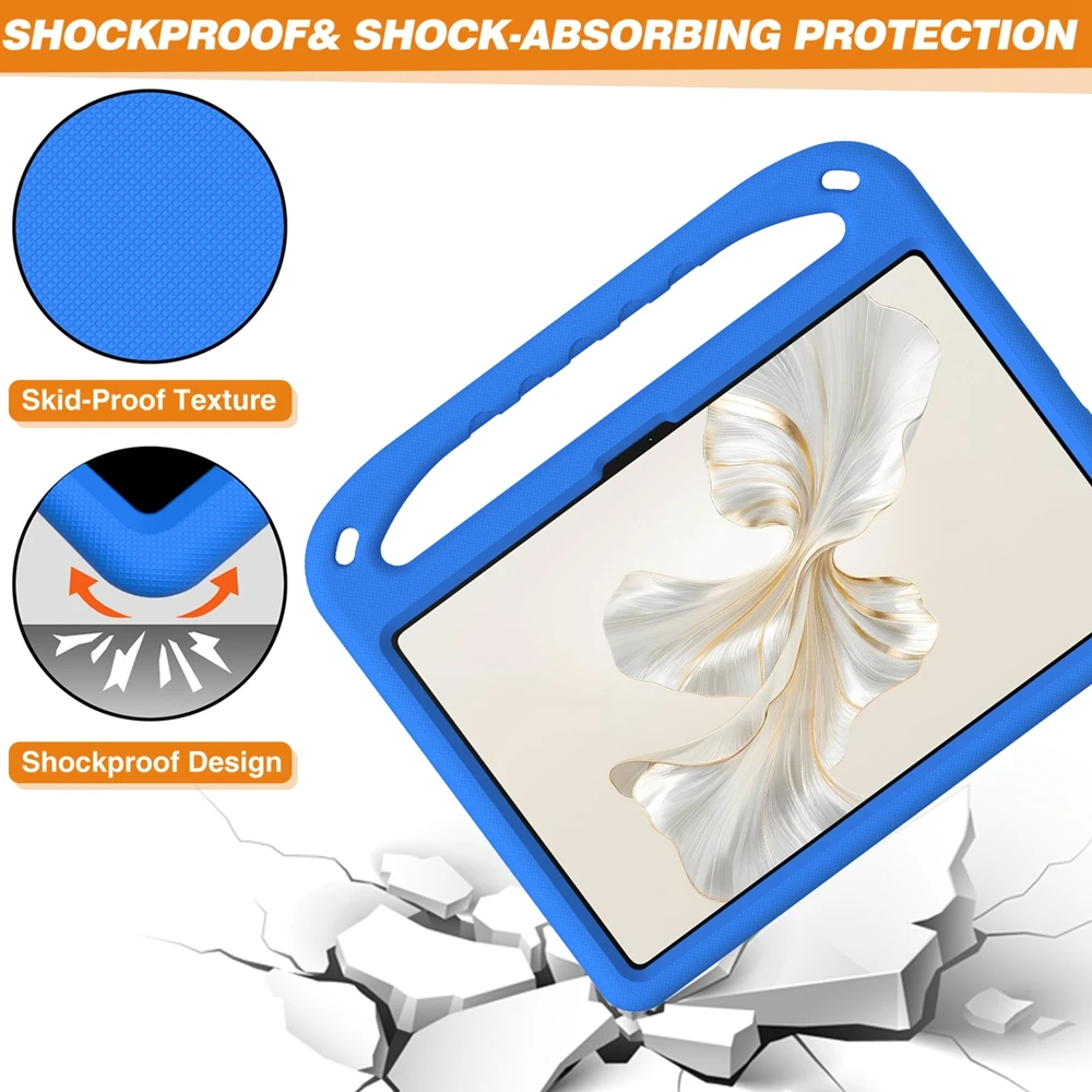 EVA Portable Shockproof Kids Safe Handle Stand Tablet Cover For Honor Pad 9 2024 12.1 inch HEY2-W09 HEY2-W19 Case