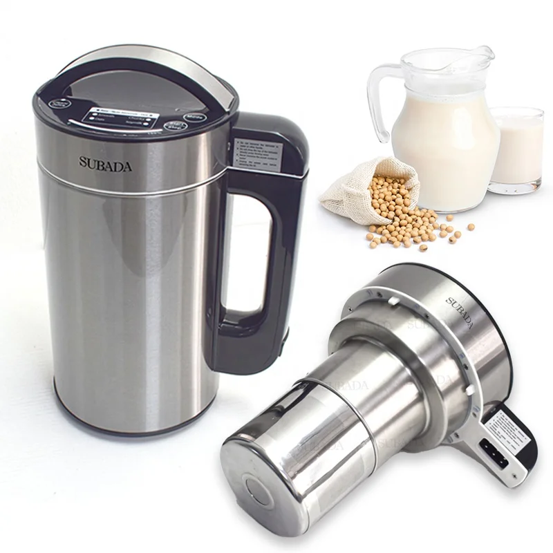 

Free Strainer Multi-Functional Nut Milk Maker Machine Automatic Almond & Soybean Milk Machine with Self Clean Function