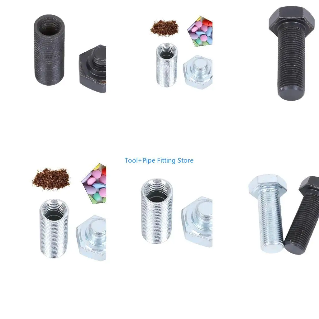 F92B Practical Hexagonal Screw Organizers Concealed Storage Container