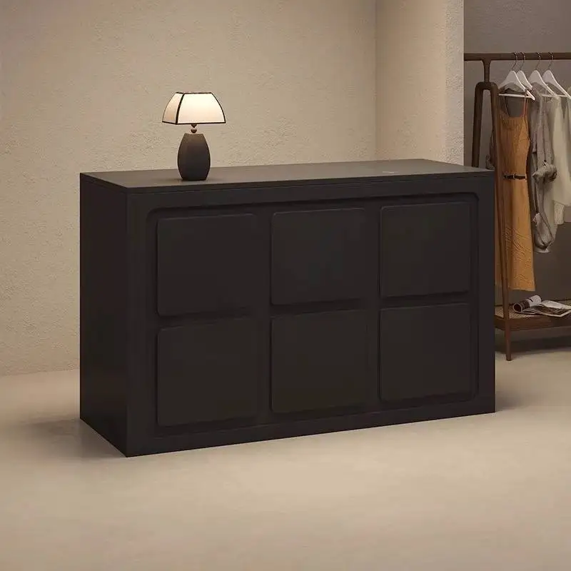 

Storage Design Reception Desks Black Checkout Classic White Reception Desks Luxury Modern Recepcion Mostrador Office Furniture