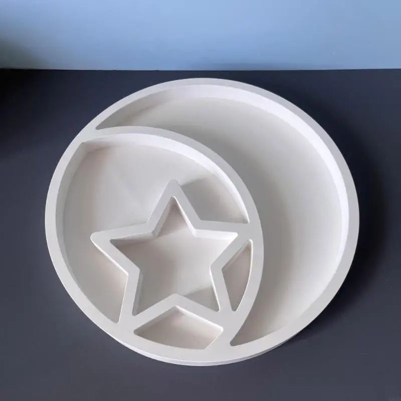 

Multipurpose Silicone Mould Accessory for Creating Unique Round Storage Trays