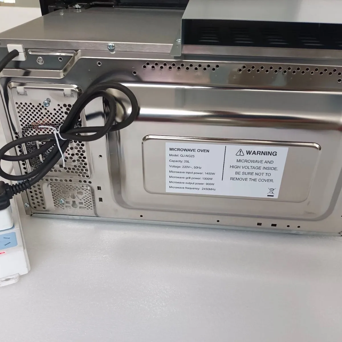 25L Embedded Black Smart Microwave Oven Household Touch Stainless Steel Liner Barbecue Thaw Microwave Oven Manufacturers