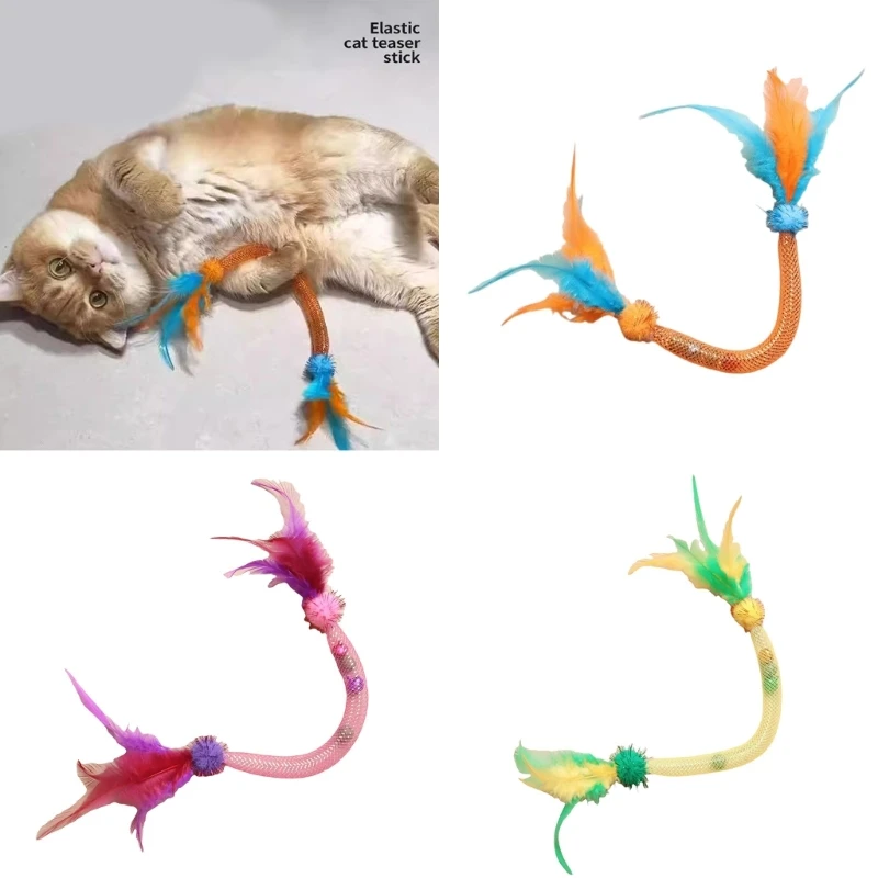 

Regulable Cats Fishing Rod Funny Cats Toy Teaser Regulable Length